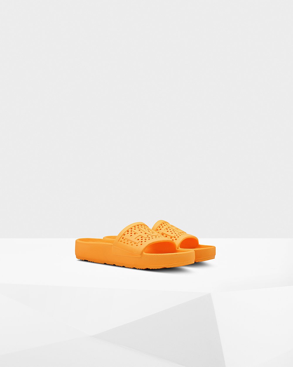 Sandalias Hunter Mujer - Original Lightweight Moulded - Naranjas - NTIOUQA-43